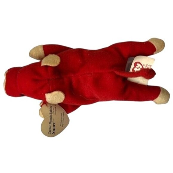 Ty Teenie Beanie Babies Snort The Bull McDonalds - Picture 1 of 7